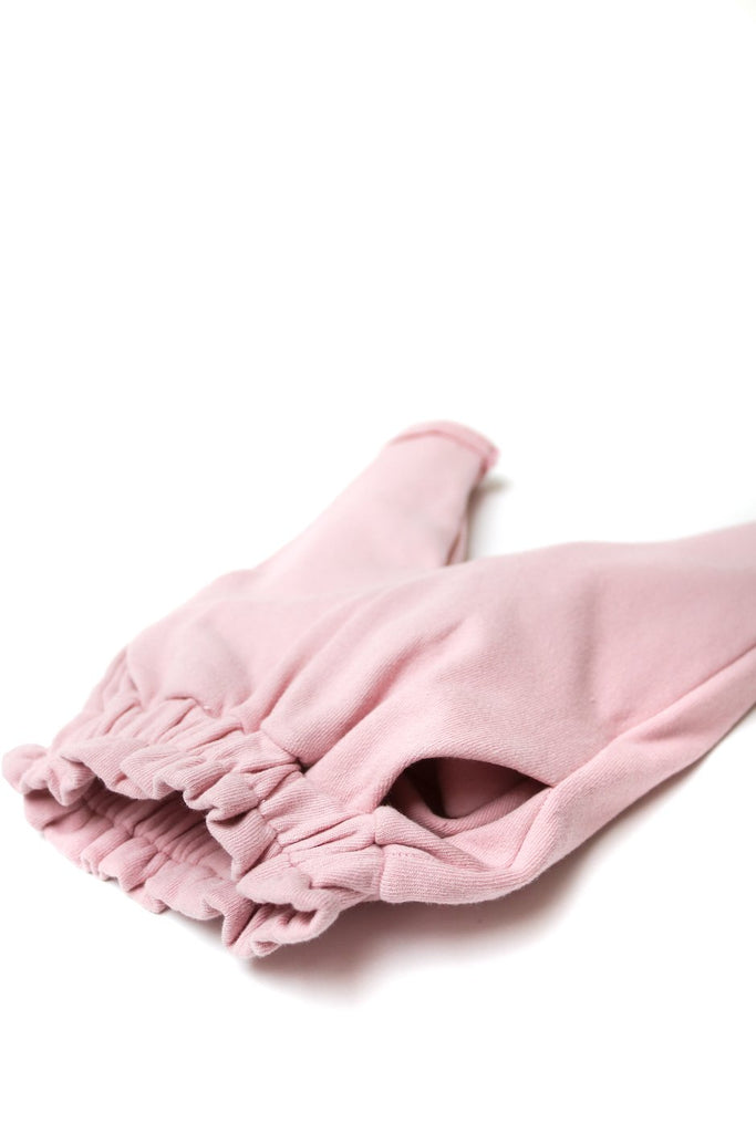 Cute High Waisted Baby Trousers Pink